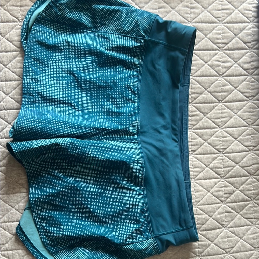 Teal Athletic Shorts lululemon
